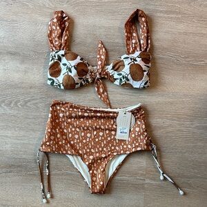 Floral Print Bikini Set